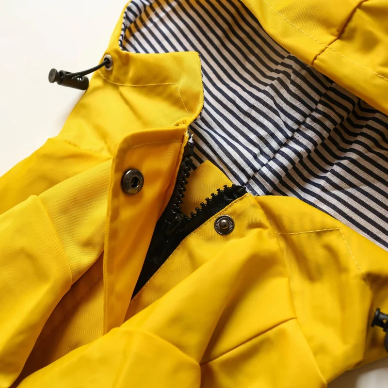 Hooded Dog Raincoat