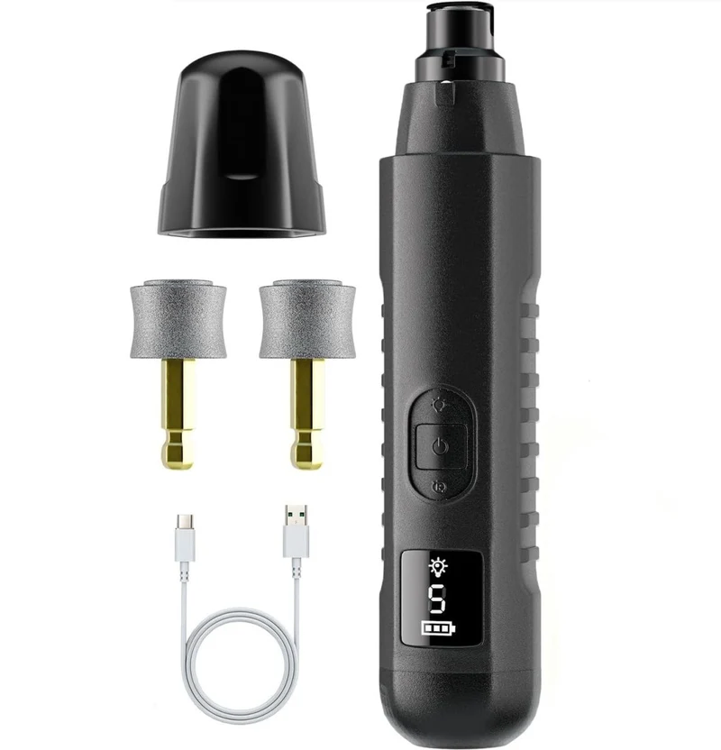 5-Speed LED Dog Nail Grinder