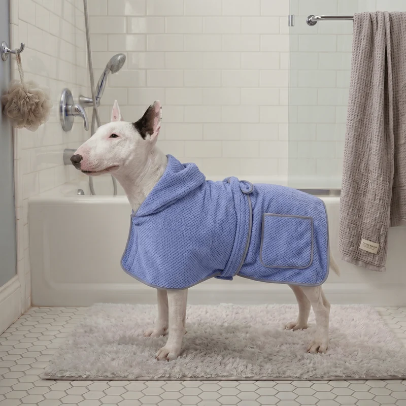 Quick-Dry Absorbent Dog Bathrobe