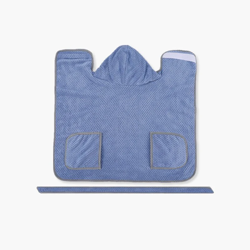 Quick-Dry Absorbent Dog Bathrobe