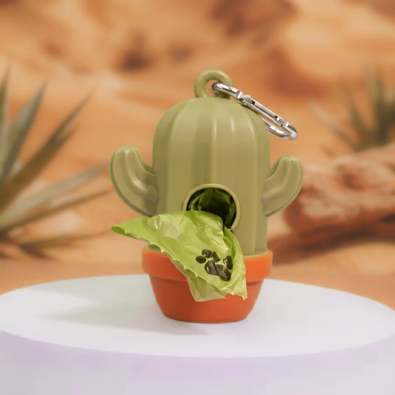 Cactus Poop Bags Dispenser