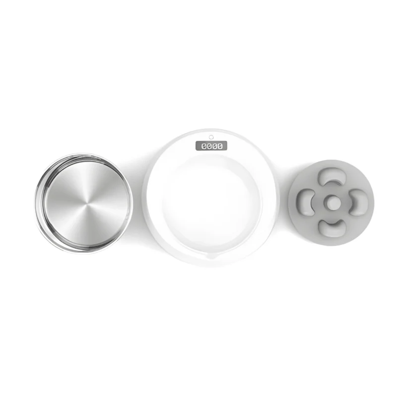 Slow Feeder Bowl With Built-in Scale
