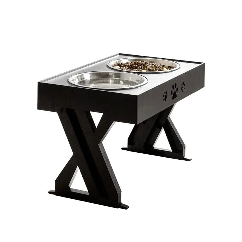 Adjustable Elevated Bowl Stand