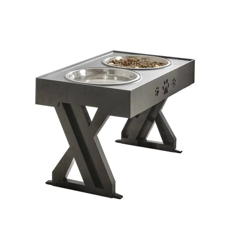 Adjustable Elevated Bowl Stand