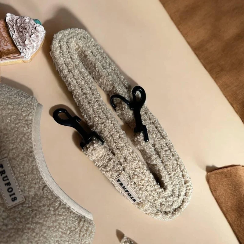 Laisse Teddy Cappucino