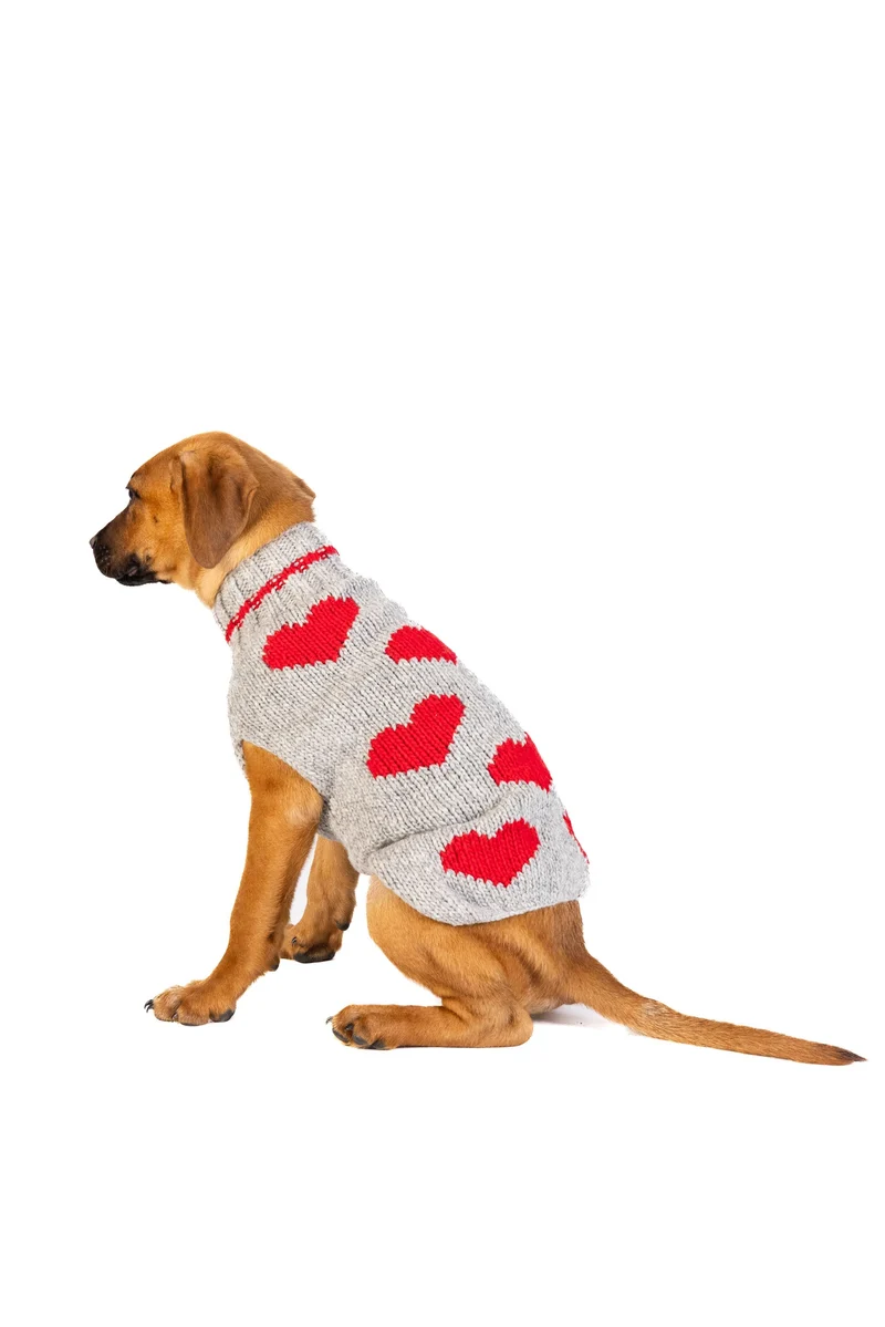 Pull en laine Hearts