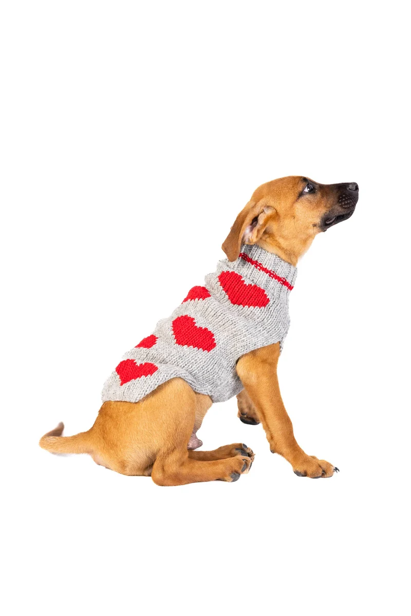 Pull en laine Hearts