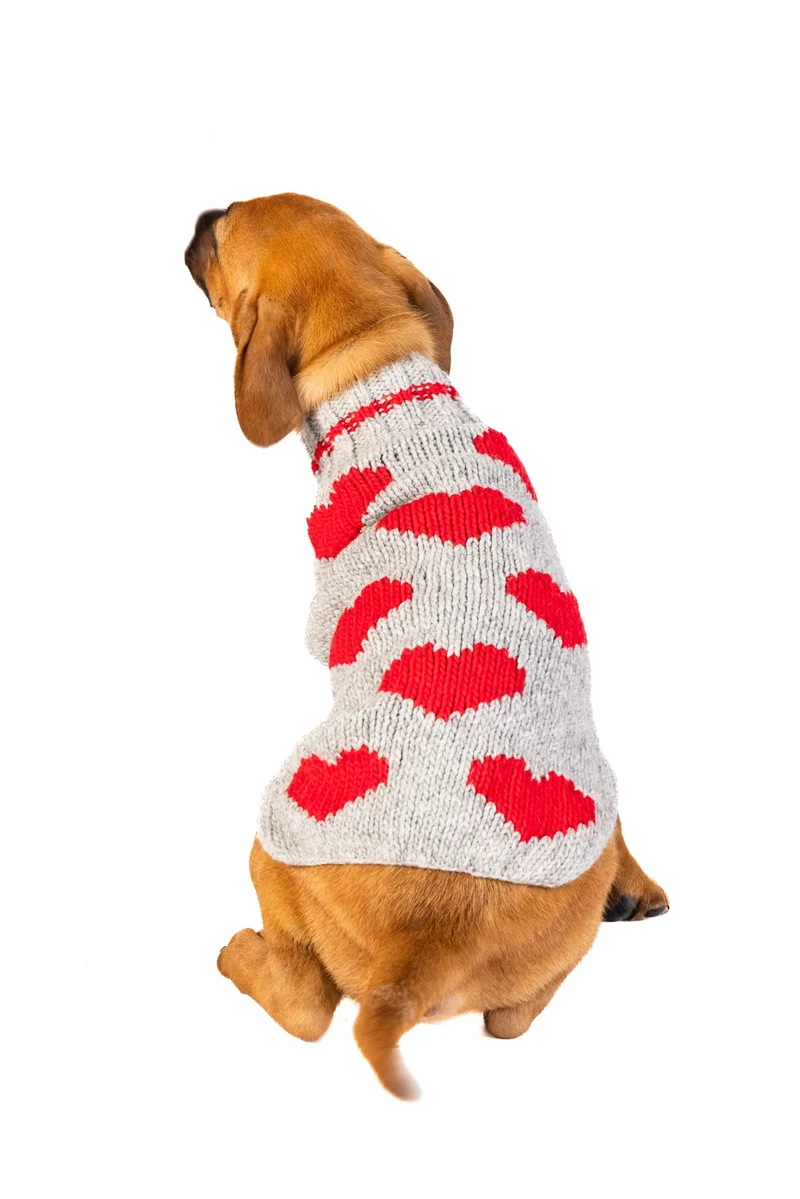 Pull en laine Hearts