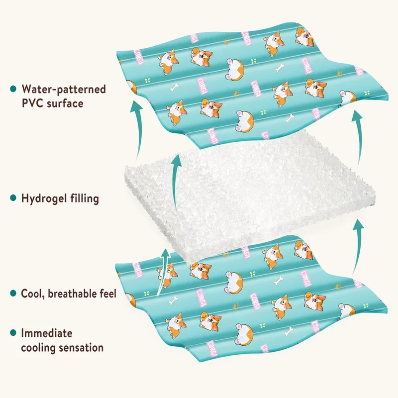Pet Cooling Mat for Instant Heat Relief