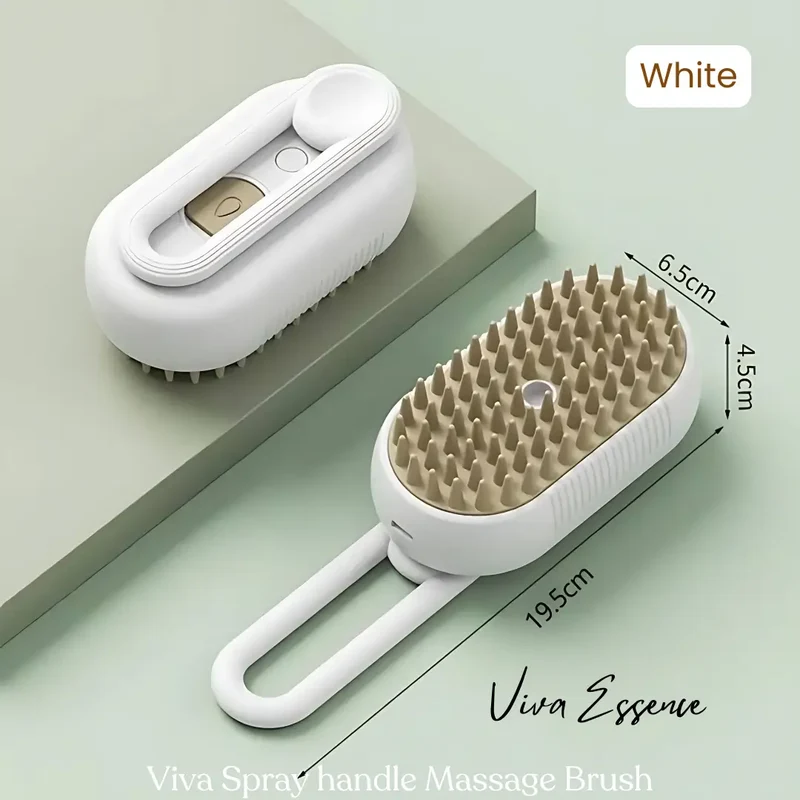 Electric Spray Handle Massage Pet Spa Brush