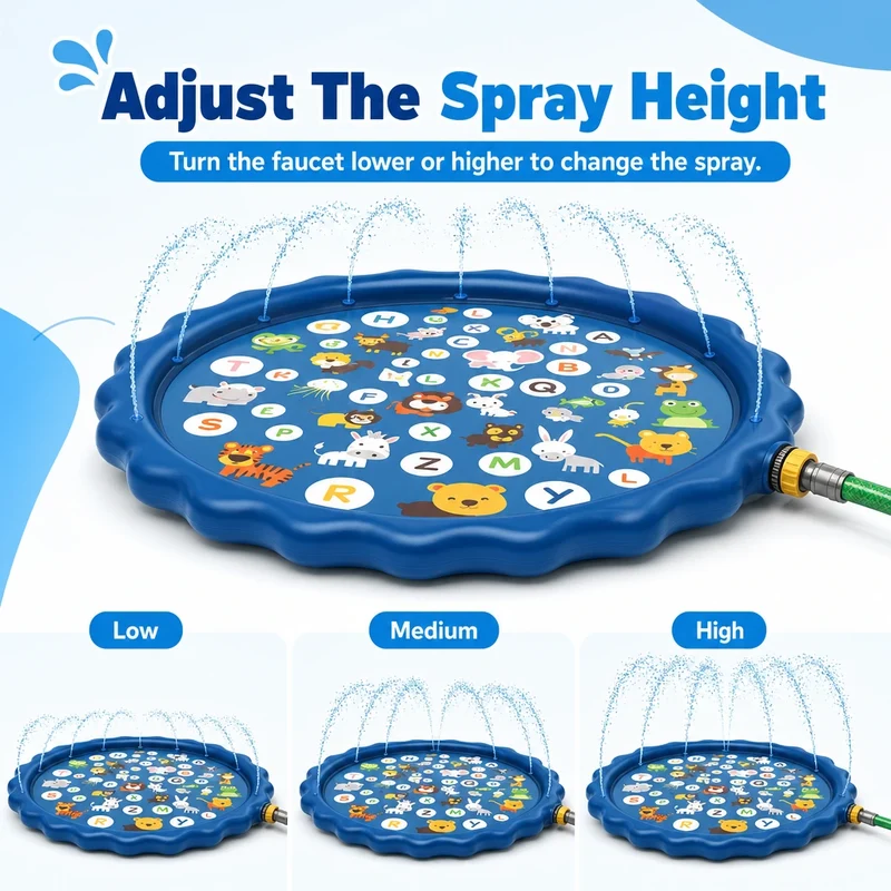AquaPaw Dog Splash Pad & Sprinkler Mat