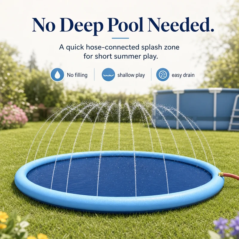 AquaPaw Dog Splash Pad & Sprinkler Mat