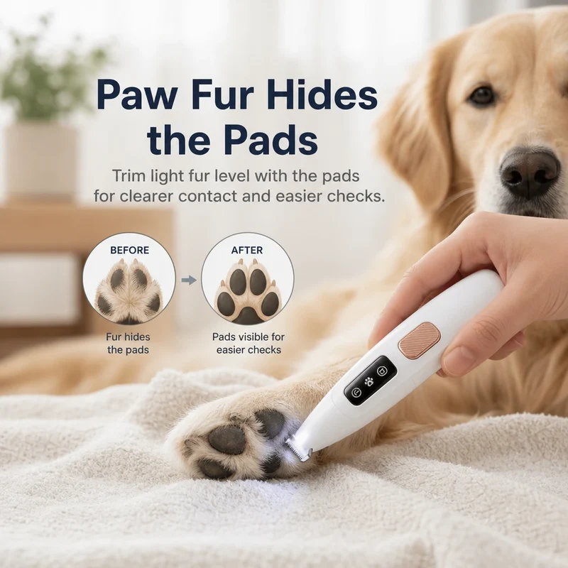 HydroGuard LED Waterproof Paw Groomer
