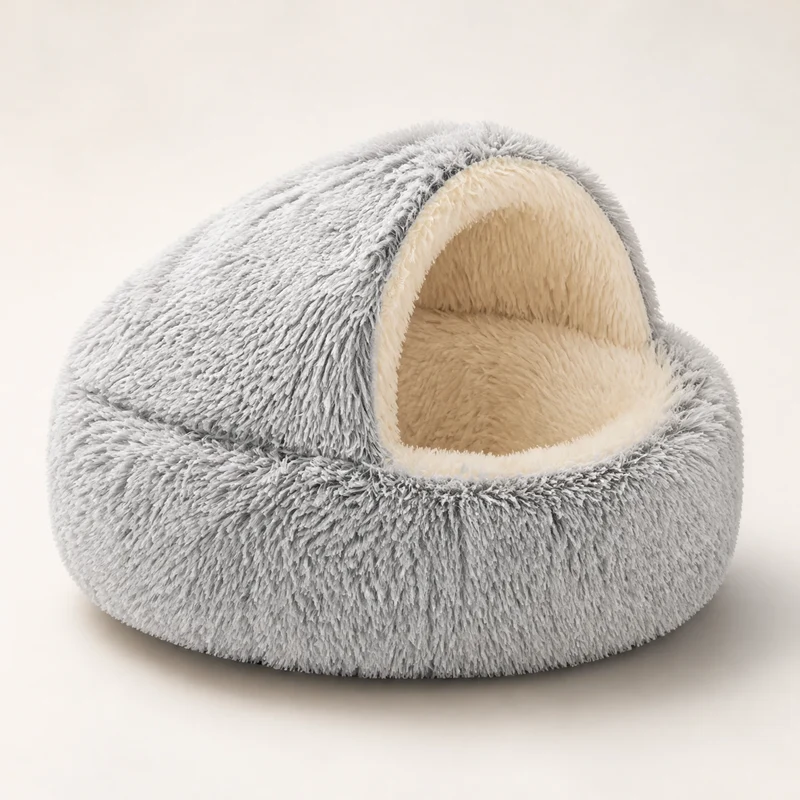 Snuggle Haven Cozy Cave Pet Bed