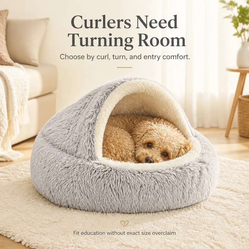 Snuggle Haven Cozy Cave Pet Bed