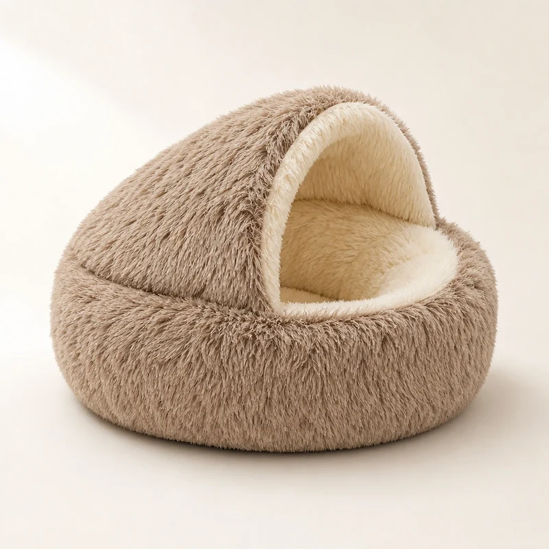 Snuggle Haven Cozy Cave Pet Bed