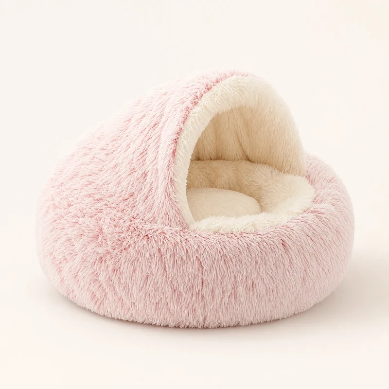 Snuggle Haven Cozy Cave Pet Bed