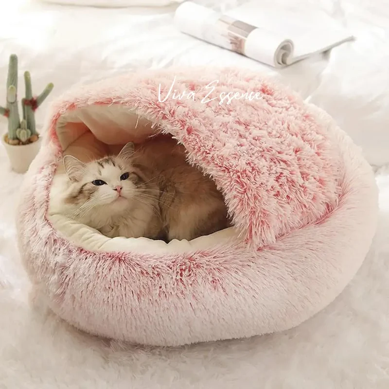 Snuggle Haven Cozy Cave Pet Bed