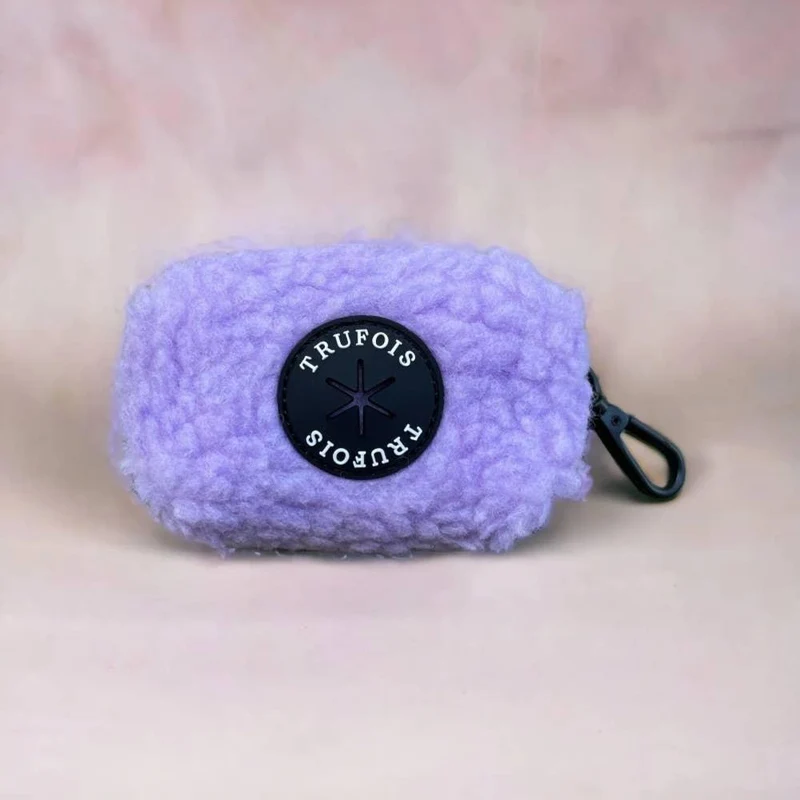 Porte-sac à crottes Teddy Lilas
