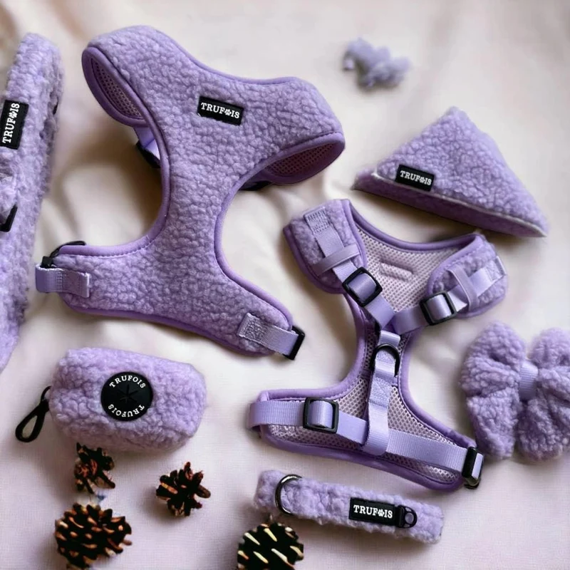 Harnais ajustable Teddy Lilas