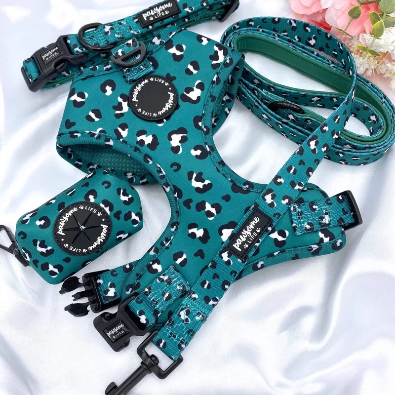 Harnais Green Leopard