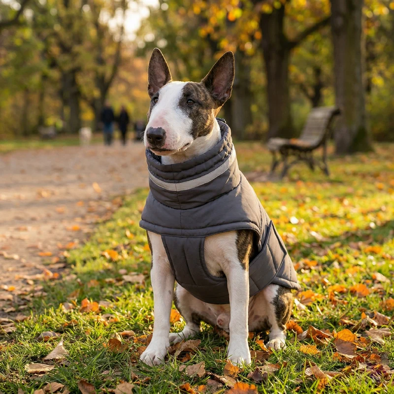 Waterproof Dog Vest With High Collar