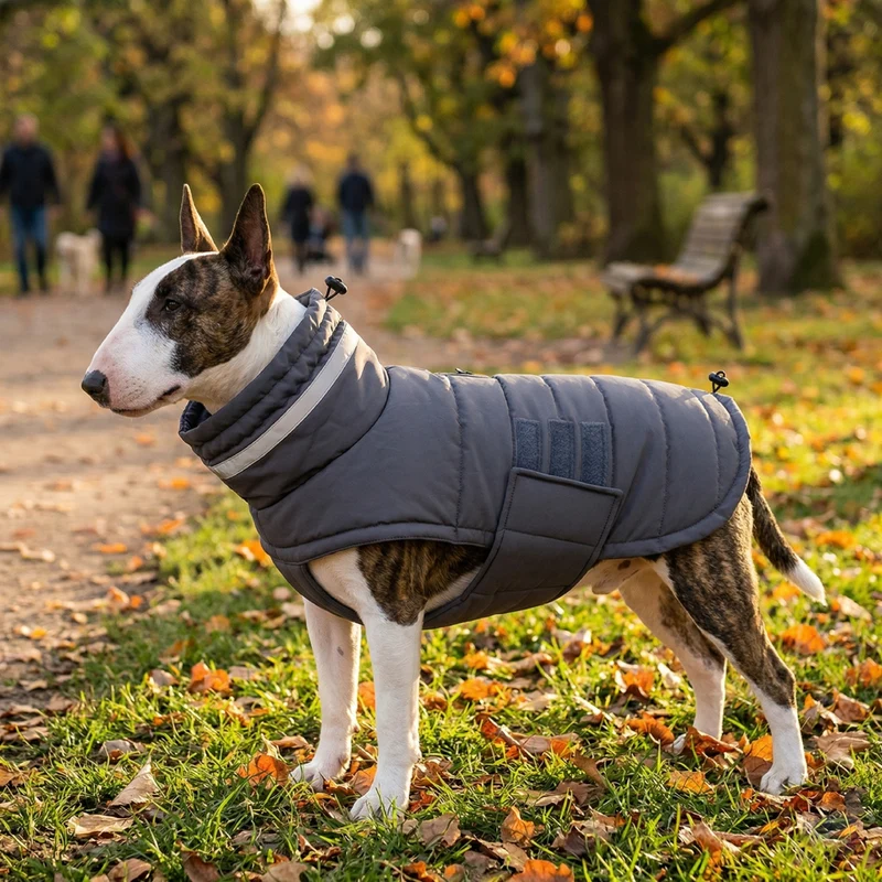 Waterproof Dog Vest With High Collar