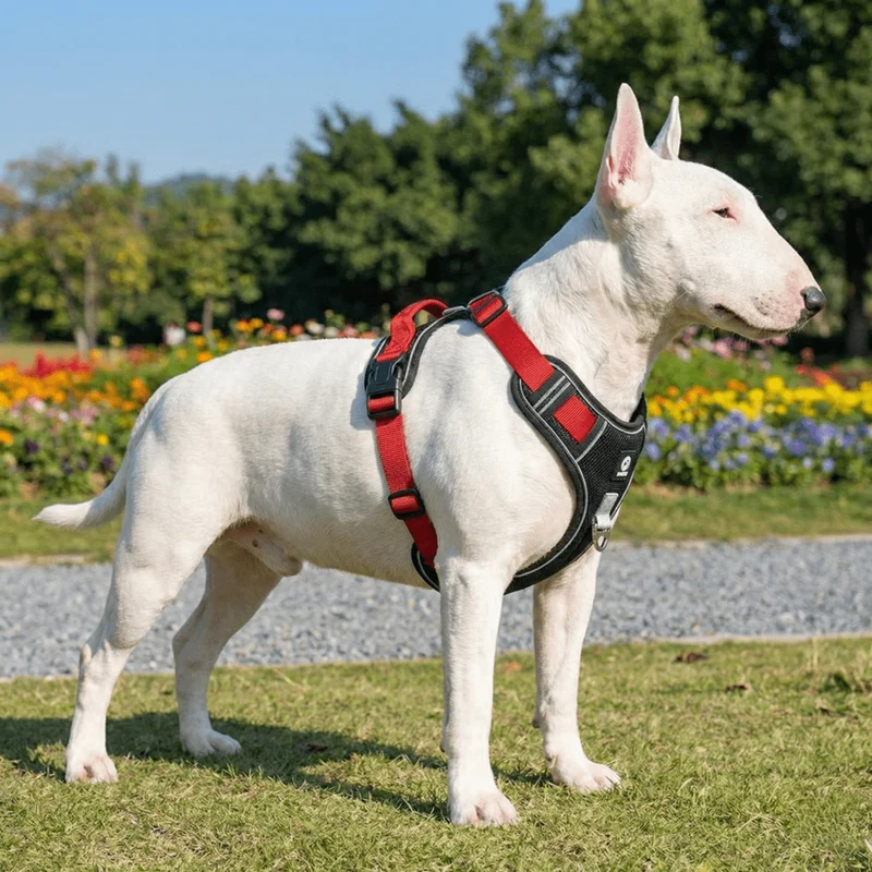 No-Pull Reflective Harness With Velcro