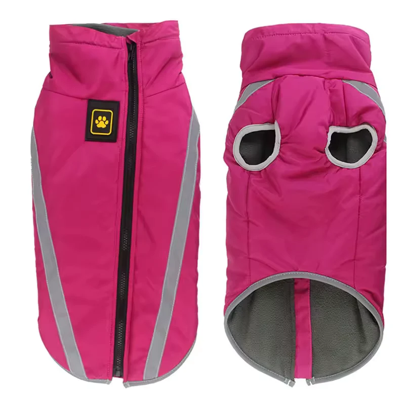 Reflective Vest With Retractable Collar