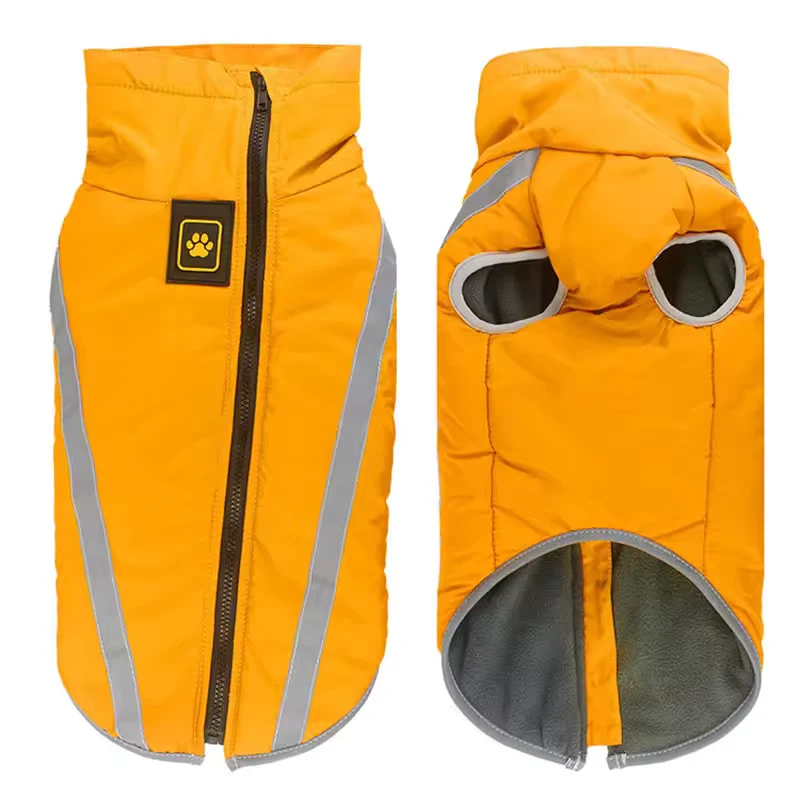 Reflective Vest With Retractable Collar
