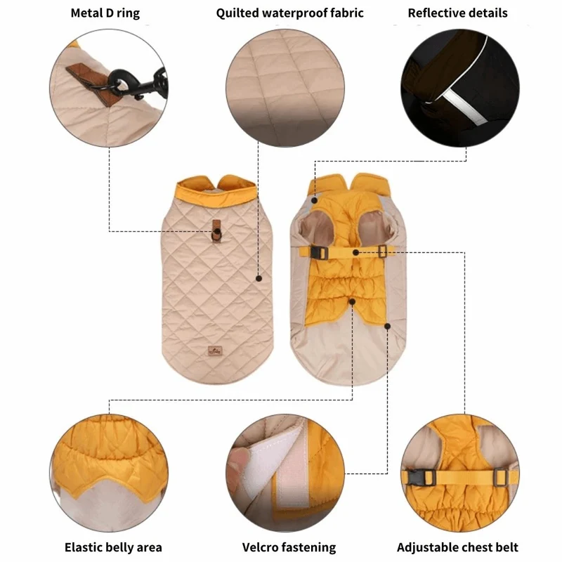 Reflective Quilted Comfort Vest