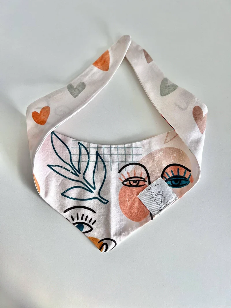 Bandana imprimé double face