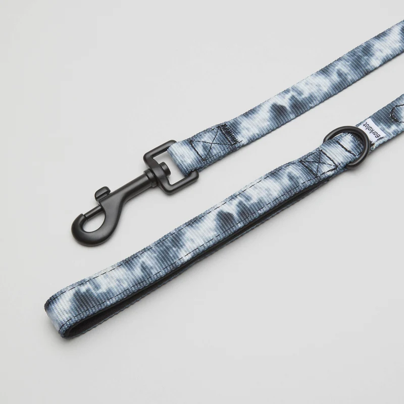 Laisse noire Tie & Dye