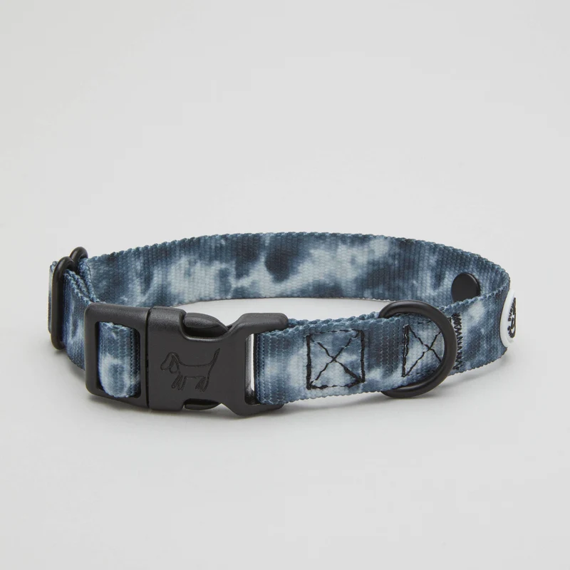 Collier Tie & Dye noir