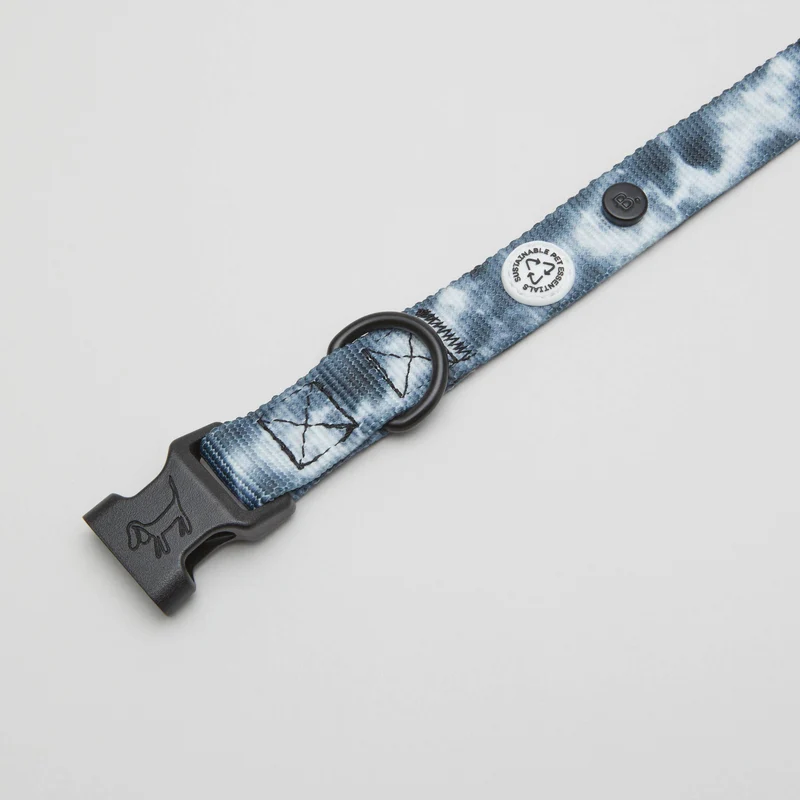 Collier Tie & Dye noir
