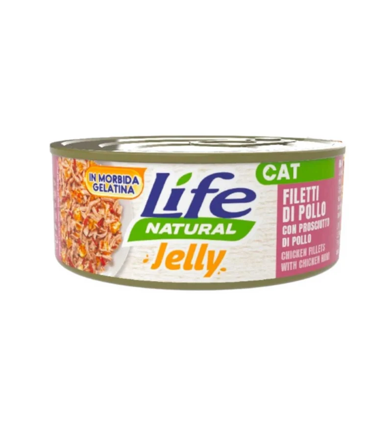 Life Cat Jelly 70g, umido per gatti in gelatina