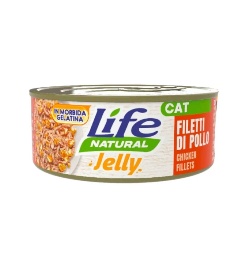Life Cat Jelly 70g, umido per gatti in gelatina