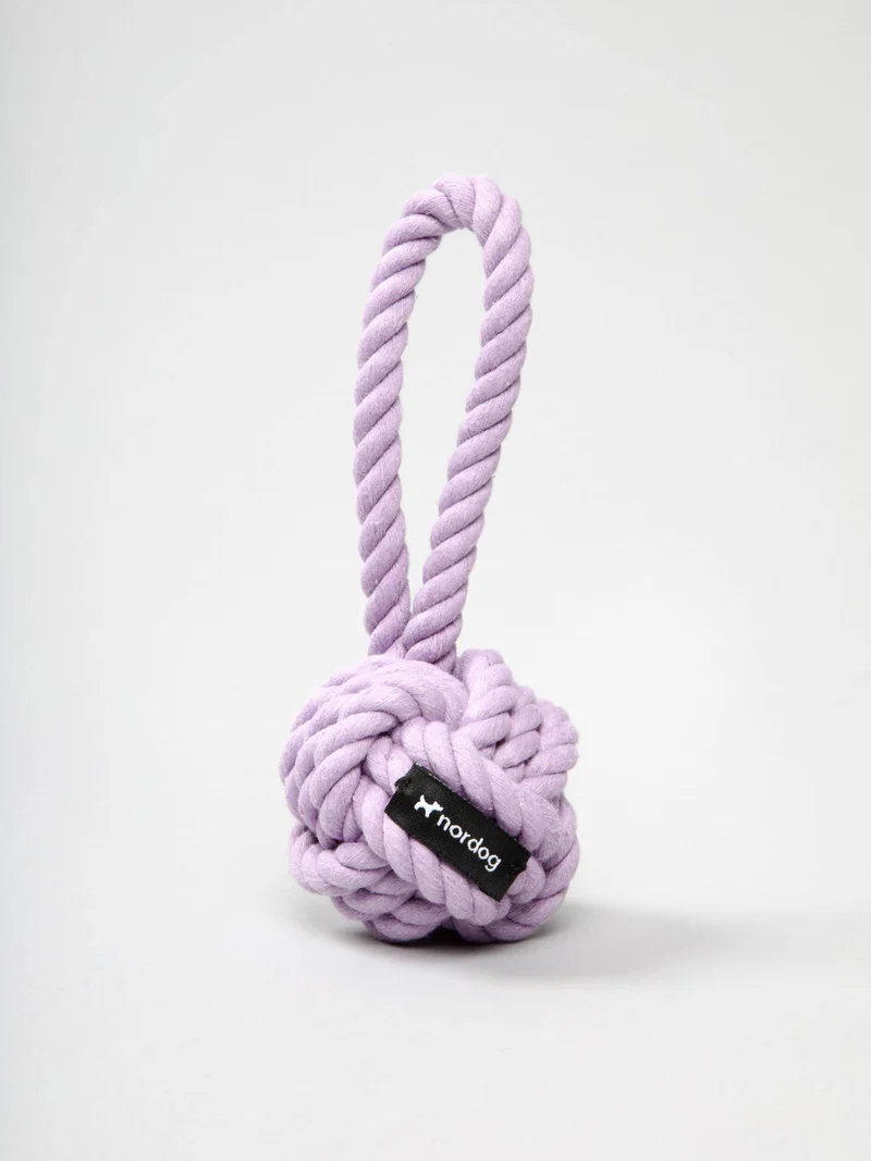 Jouet en corde violet