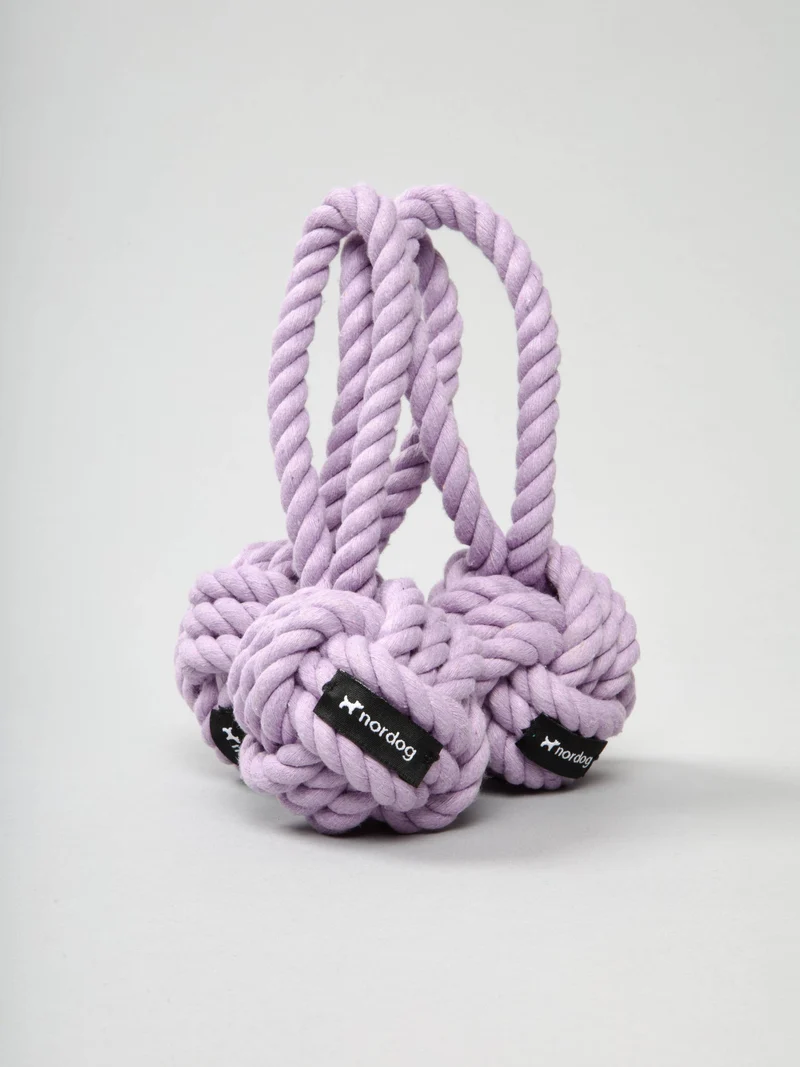 Jouet en corde violet