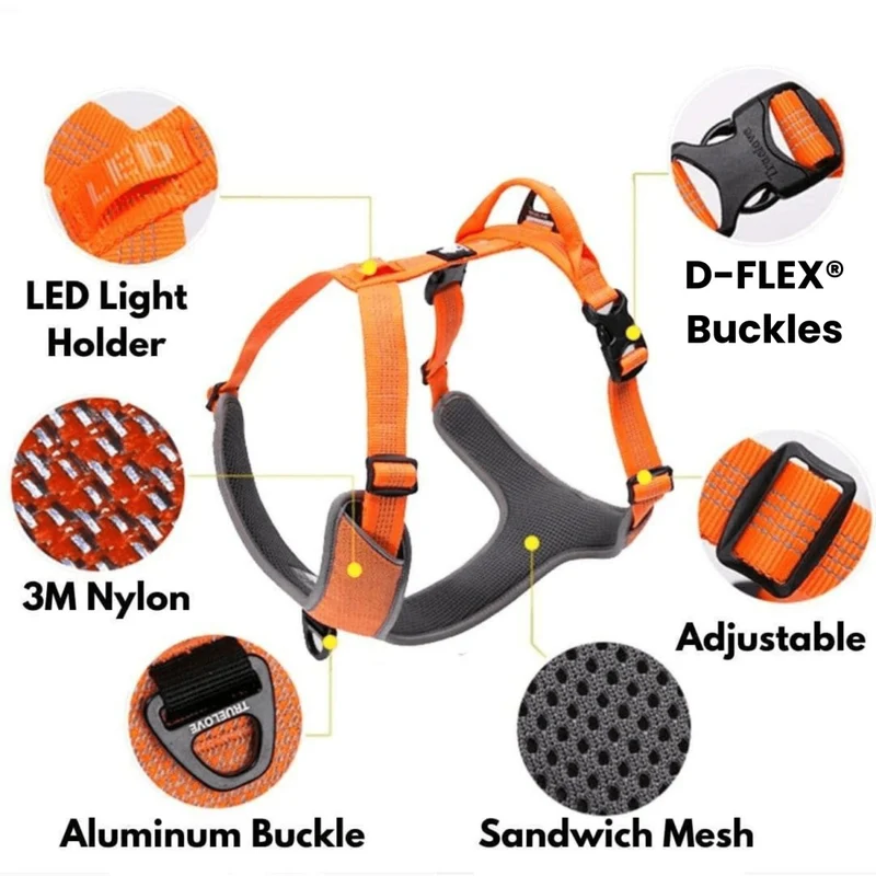 3M Super-Reflective No-Pull Harness