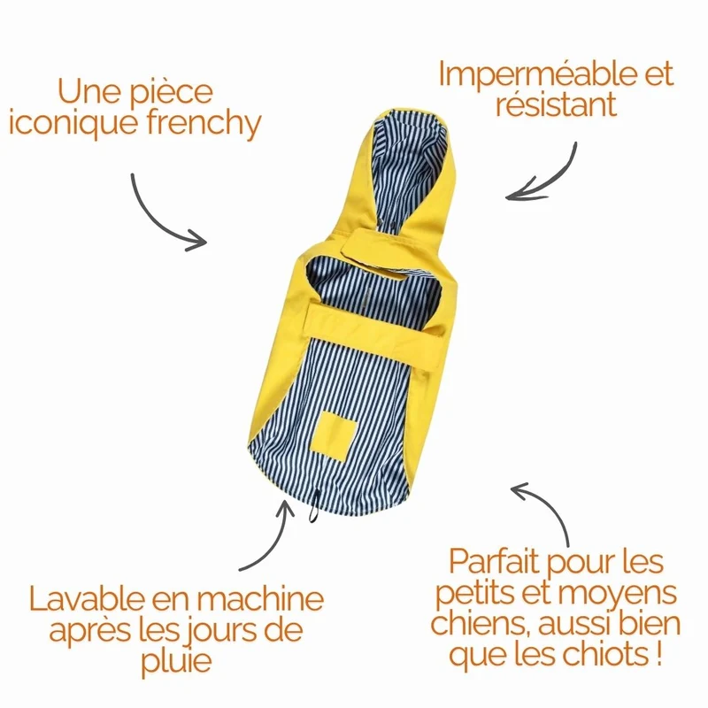 Imperméable pour chien Leo