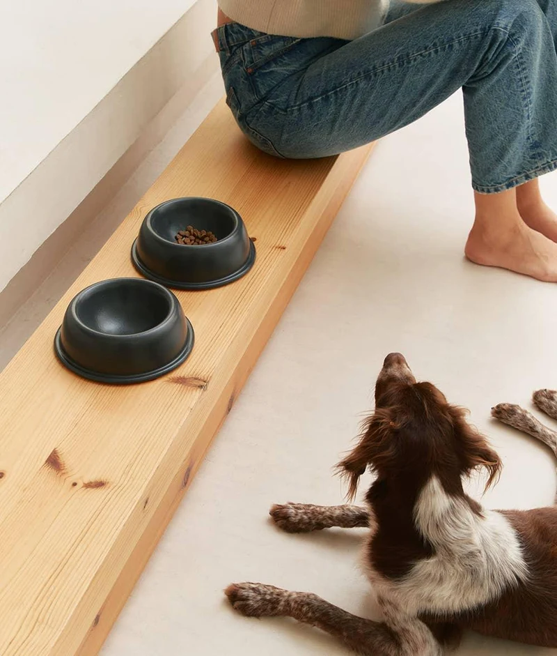 Gamelle en céramique anthracite
