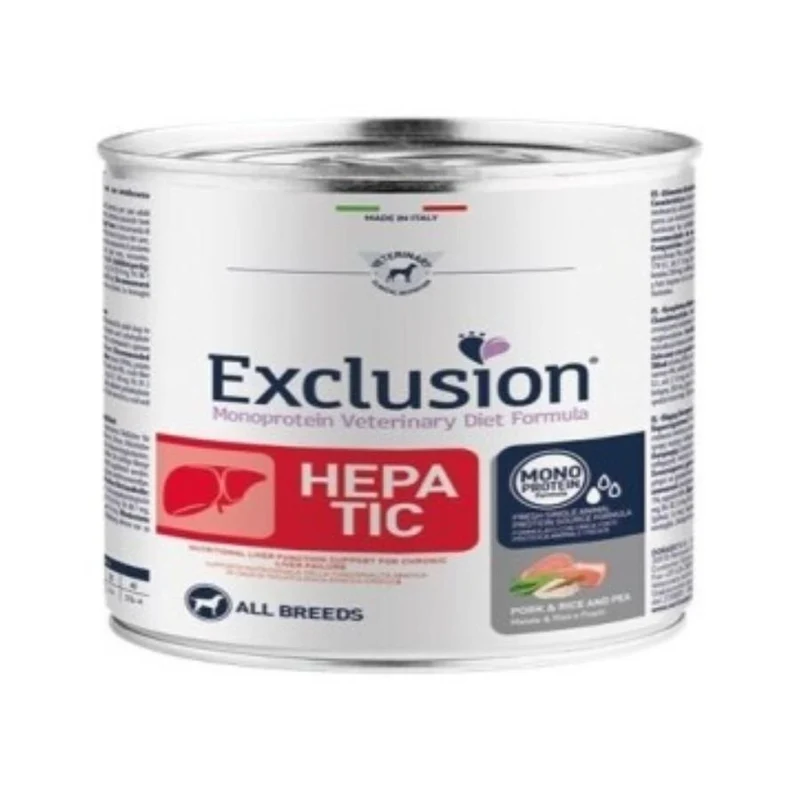 Exclusion Hepatic Cibo Per Cani Adulti Tutte Le Taglie 200Gr
