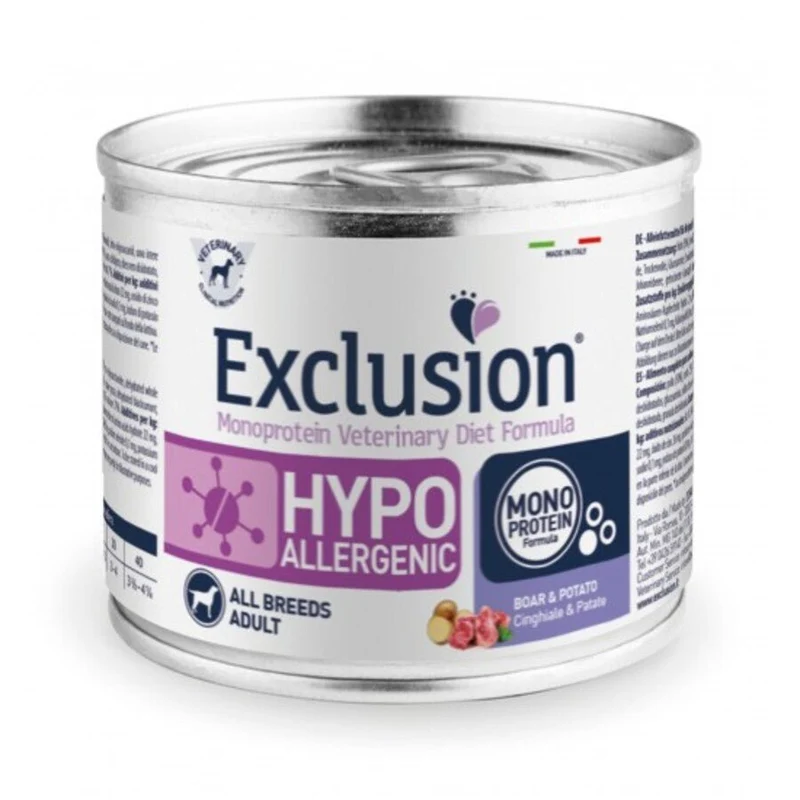 Exclusion Hypo cane gusto cinghiale e patate 200gr