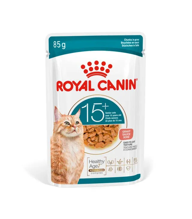 12X85G Royal Canin Feline Ageing 15+ Gravy