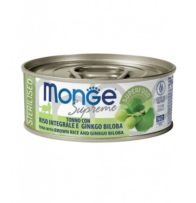 Monge Supreme Gatto Sterilizzato 80Gr In Lattina