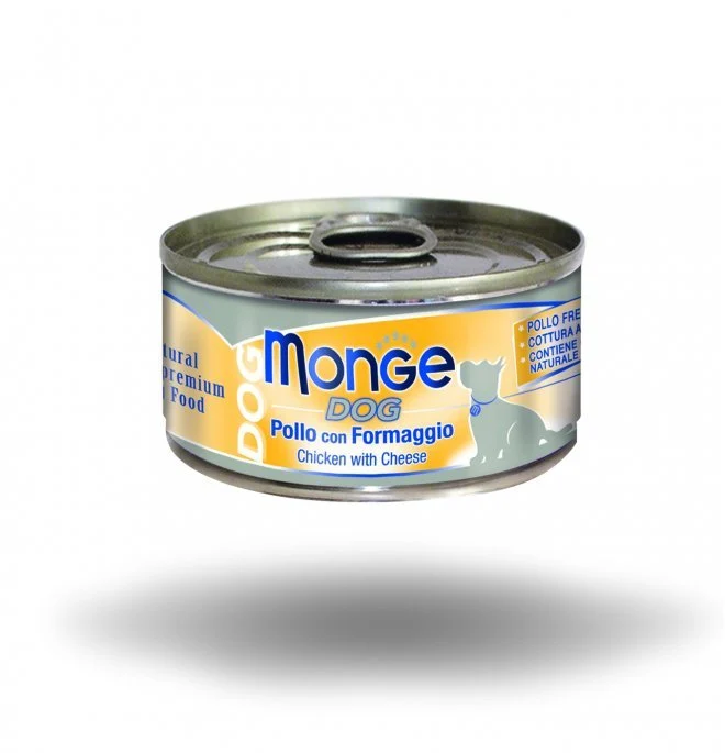 Monge Cane Natural Da 95 Gr In Lattina