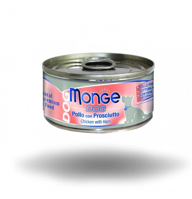 Monge Cane Natural Da 95 Gr In Lattina