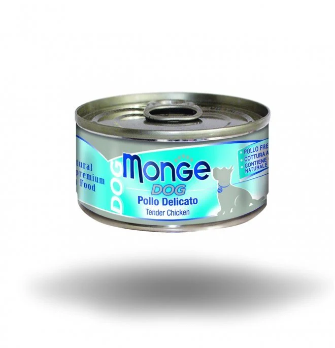 Monge Cane Natural Da 95 Gr In Lattina