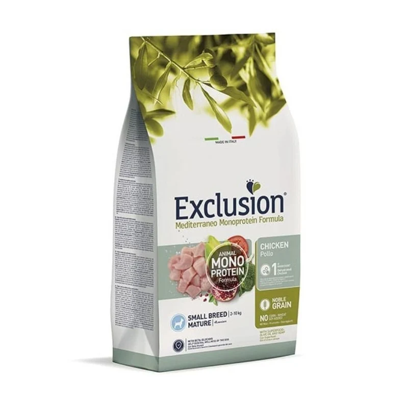 Exclusion Mediterraneo Mature Cibo Per Cani Taglia Mini 500Gr